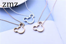 ZMZ 10pcs/lot 2018 popular fashion jewelry  minimalist mouse pendant cute lovely elegant animal jewelry mother's day gift 2024 - buy cheap