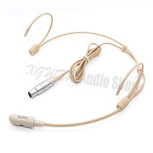 Mini Complexion Ear Dual Hook Hanging Headset Headworn Microphone Mic Microphone For Shure Wireless Body-Pack Transmitter System 2024 - buy cheap
