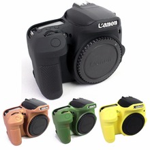 Funda de silicona suave para cámara Canon 77D EOS 77D, protector de cuerpo de cámara de alta calidad, bolsa de lente 2024 - compra barato