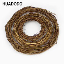 10cm /20cm Dried flowers Rattan Artificial flower Garland Christmas decoration Ring For DIY Handmade Door Hanging floral wreaths 2024 - buy cheap
