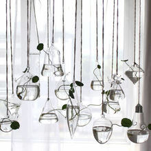 Clear Glass Flower Plant Stand Hanging Vase Ball Terrarium Container Home Decor 2024 - buy cheap