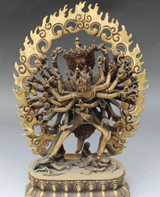 11" Tibetan Buddhism Bronze Vajrayogini Vajravarahi Kalachakra Buddha Statue S0706 Discount 35% 2024 - buy cheap