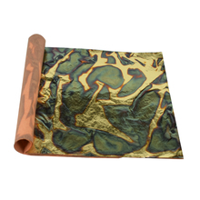 Green variegated Imitation gold foil leaf - colorful gilding gold foil sheet - 25 sheets per booklet size 14x14 cm 2024 - buy cheap