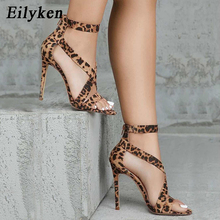 Eilyken-zapatos de gladiador con punta abierta para mujer, calzado de tacón alto, para fiesta, boda, Verano 2024 - compra barato