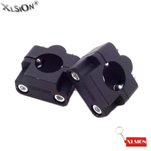 Xlsion-suporte de barra para motocicleta, cano largo, 28mm, 1, 4 polegadas, ptr, alça de gordura, para moto, dirt bike, atv, motocross 2024 - compre barato