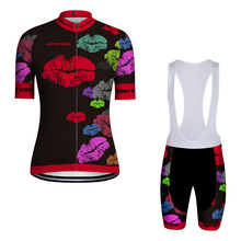 SPTGRVO LairschDan 2020 Женский комплект велосипедной майки Летний костюм для горного велосипеда велосипедная одежда Женский комплект велосипедной одежды Ropa Ciclismo велосипедный наряд 2024 - купить недорого