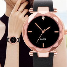 women's watches brand luxury fashion ladies Crystal watch women leather Clock dial Clock Wristwatch Relogio Masculino 2024 - buy cheap