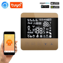 TUYA WiFi Alexa Google home Smart Thermostat Programmable Winter For Water/Floor Heating Touchscreen Room Temperature Controller 2024 - buy cheap