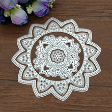 Новый цветок Doily металлические режущие штампы трафареты для DIY скрапбукинга/фотоальбома декоративное тиснение DIY бумажные карты 2024 - купить недорого