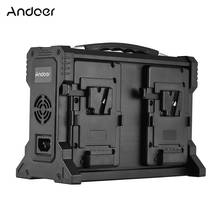 Andoer charger AD-4KS 4-Channel Camcorder Battery Charger for V-Mount Battery for DSLR Video Camera accessories 2024 - buy cheap