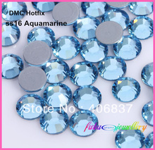 ¡Envío gratis! 1440 unids/lote, ss16 (3,8-4,0mm), diamantes de imitación de Aguamarina DMC de alta calidad sobre diamantes de imitación/fijación en caliente 2024 - compra barato