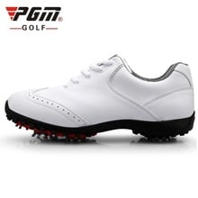 Новый 2020! Pgm/обувь для гольфа; женские кроссовки; Водонепроницаемая спортивная обувь для гольфа; дышащие профессиональные кроссовки на шнуровке; AA51023 2024 - купить недорого
