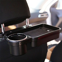 Car Rear Back Seat Table Drink Food Cup Tray Holder Desk Stand Mount Car Seat Back Meal Tray Foldable Desk Table Stand 2024 - buy cheap