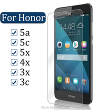 Película de vidro temperado para celulares honor, 2 peças, para honor 5a, honor 5c, 5x, 4x, 3x, 3c, honor a5, c5, x5, 5 a, c 2024 - compre barato
