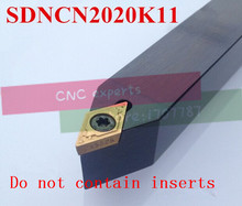 SDNCN2020K11 20*20*125 MM de Metal Ferramentas De Corte Torno Cnc Máquina de torno Ferramentas de Torneamento Torneamento Externo Ferramenta de Suporte S-Tipo SDNCN 2024 - compre barato