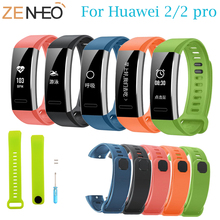 Outdoor Sport Silicone Watch Band For Huawei Band 2 /2 Pro Strap Replacement Watch Band For Huawei Band 2 /2 Pro Wrist Strap 2024 - buy cheap