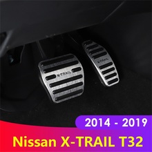 For Nissan X-Trail X Trail XTrail T32 2014 2015 2016 2017 2018 AT Car Accelerator Pedal Gas Brake Pad Pedals Car Accessories 2024 - buy cheap