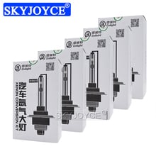 Skyjoyce-lâmpada de xenon cnlight, kit de balastro hid para 35w, 5 pares, 35w, h1, h11, hb3, d2h, h7, 4300k, 6000k, farol cnlight 2024 - compre barato