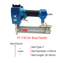 Air Brad Nailer FF-F30 Air Stapler For 10-30mm Length Nail Air Stapler 4-8 Bar Air Nailer 1.05mm Diameter Nail 2024 - buy cheap