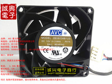 4-линейный серверный вентилятор для avc 2b08038b12s 8038 12v 3.84a 2024 - купить недорого