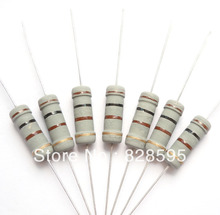 Resistores de filme de óxido de metal 2w, 100 ohm 100r ohm 100% original, novo resistor fixo, resistores de resistência +/- 5% (200 peças) 2024 - compre barato