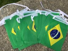 Brazil bunting flags with 30pcs Pennant String Banner Buntings Festival Party Holiday 2024 - buy cheap