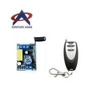 RF   AC  220 V  10 A  1 CH  wireless remote control switch 1 X Transmitter + 1 X Receiver  Remote control distance 2024 - buy cheap