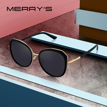 MERRY'S-gafas de sol polarizadas Retro para mujer, lentes de sol con protección UV400, de marca de lujo, a la moda, Retro, HD, S6288 2024 - compra barato