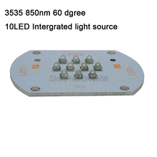 10W 3535 Infrared IR 850nm 60 degree beaming angle High Power LED Emitter Light DC15V-17V 350mA Aluminum or Copper PCB for DIY 2024 - buy cheap