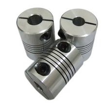 4 PCS/LOT, 5mm to 6.35mm Flexible Shaft Coupler 5*6.35mm Clamp Shaft Coupling Connector Diameter 20mm Length 25mm 2024 - buy cheap