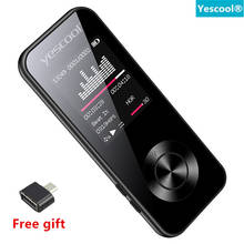 Yescool 1.8 Inch Metal Sport lossless MP3 Player Portable walkman 8GB Built-in Speaker FM Radio E-book Clock HIFI Music Player 2024 - buy cheap