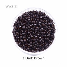 1000pcs 2.5mm Micro Nano rings , For Hair Extensions, Seven Colors Available 2024 - buy cheap