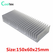 150x60x25mm Aluminum HeatSink heat sink radiator for Electronic Power Amplifier Chip VGA  LED IC COOLER cooling 2024 - buy cheap