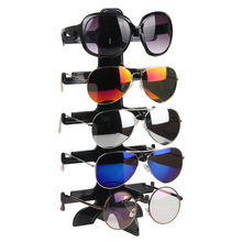 5 Pairs of Bar Sunglass Display Stand Rack Movable Acrylic Eyeglass Holder Sail Eyeweawr Storage for Store Glass Organizer 2024 - compre barato