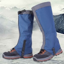 Rodillera de nieve para exteriores, calentador de piernas para senderismo, escalada, protección de piernas, seguridad deportiva, impermeable, accesorios de esquí, 1 par 2024 - compra barato