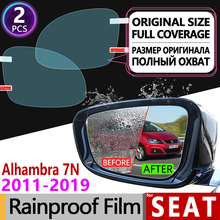 for Volkswagen VW Sharan 7N 2011 - 2019 Full Cover Anti Fog Film Rearview Mirror Rainproof Anti-Fog Films Clean Car Accessories 2024 - buy cheap