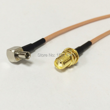 New SMA  Female Jack  Connector Switch TS9  Convertor RG316 Wholesale Fast Ship 15CM 6" Adapter 2024 - buy cheap