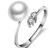 3 color ADJUSTABLE Real Freshwater Pearl Ring Jewellery Fashion Finger Ring Hot Promotion!!! 2024 - buy cheap
