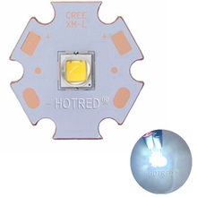 CREE-emisor de luz LED de alta potencia con PCB de 12mm, 14mm, 16mm, 20mm, 10 Uds. CREE XM-L2 XML2 LED T6 U2 10W blanco neutro blanco cálido 2024 - compra barato