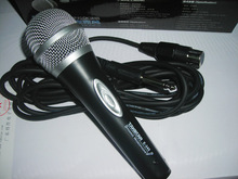 Microfone dinâmico eletrônico barato, com interruptor, cabo 4m, frete grátis 2024 - compre barato