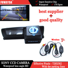 FUWAYDA-cámara de visión trasera inalámbrica para coche, videocámara HD impermeable para SONY CCD, Toyota HARRIER ALTEZZA PICNIC, ECHO CAMRY 2024 - compra barato