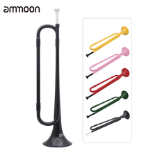 ammoon B Flat Bugle Cavalry Trumpet Environmentally Friendly Plastic with Mouthpiece for Band School Student 2024 - buy cheap