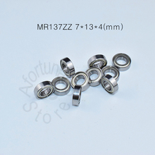 Rodamiento de acero cromado MR137ZZ, ABEC-5 sellado de Metal, minirodamiento en miniatura, MR137, MR137ZZ, 7x13x4(mm), 10 piezas, envío gratis 2024 - compra barato