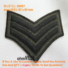 Patches For Clothing Parches Ropa 20057 Sergeant Army Shoulder Mark Iron On Patch - Guaranteed 100% Quality Embroidery Custom 2024 - buy cheap