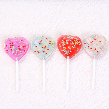 12pcs  82*35mm Cute Multicolor Lollipops charms Resin pendant  necklace charms  for woman jewelry diy  Flatback cabochons 2024 - buy cheap