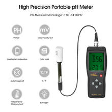 Smart Sensor AS218 Aquarium pH Meter High Precision Acidimeter Drinking Water Quality Tester Analyzer Temperature  Backlight 2024 - buy cheap