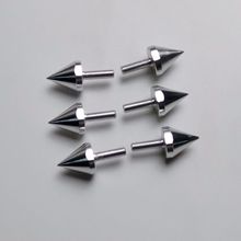 Universal Chrome Spike Bolts For Windscreen Fairings License Plate For Yamaha Kawasaki 2024 - buy cheap