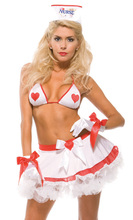 Free Shipping Sexy Lady Hot Style Nurse Costumes For Party 2024 - buy cheap