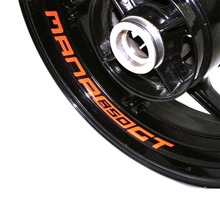 A set of 8pcs high quality Motorcycle Wheel Sticker Decal Reflective Rim Bike Motorcycle Suitable for Aprilia MANA 850GT 2024 - buy cheap