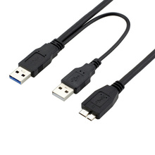 USB 3,0 кабель USB 3,0 A штекер для Micro-B Y синхронизации и передачи данных кабель для внешнего жесткий диск HDD 0,5 2024 - купить недорого